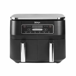 Ninja AF300 Doble 7,6 L Independiente 2470 W Freidora de aire caliente Negro (Ninja AF300EU Foodi Dual Zone HeiÃluftfritteuse)