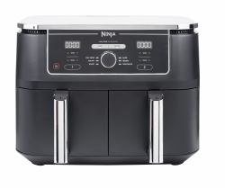 Ninja AF400EU freidora Doble 9,5 L Independiente 2470 W Freidora de aire caliente Negro (Ninja AF400EU Foodi MAX Dual Zone 9,5L HeiÃluftfritteuse)