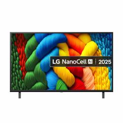 LG 43NANO80A6B.AEK Televisor 109,2 cm [43"] 4K Ultra HD Smart TV Wifi Azul (NANOCELL NANO80A 43IN 4K SMART - TV ASHED BLUE)