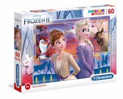 Clementoni 26056 puzzle Puzle de figuras 60 pieza[s] Dibujos (Clementoni SuperColor - Disney Frozen)