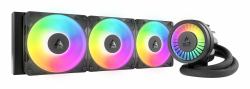 ARCTIC Liquid Freezer III Pro 360 A-RGB Processore Kit di raffreddamento a liquido 12 cm Nero 1 pz (LÃ¼fter CPU Arctic Liquid Freezer III Pro 360 ARGB [black] LGA1851/1700, AM5/AM4)