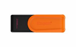 Kingston Technology DataTraveler 256GB Portable USB 3.2 Gen 1 Exodia S [Nero/Arancia] (Kingston DataTraveler Exodia S - USB flash drive - 256 GB - USB 3.2 Gen 1)