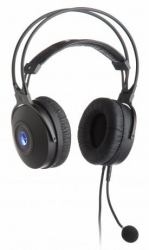 connect it CI-256 auricular y casco Auriculares Alámbrico Diadema Juego Negro 