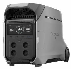 EcoFlow DELTA Pro 3 stazione di alimentazione portatile Litio Ferro Fosfato [LiFePo4] 4000 W 51,5 kg (Delta Pro 3 - Portable - Powerstation - Warranty: 12M)