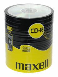 Maxell CD-R 80XL 52x 100 Pack 700 MB 100 pieza[s] (Cd-R 80Xl 52X 100 Pack 700 Mb - 100 Pc[S] - Warranty: 12M)