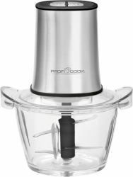 ProfiCook PC-MZ 1150 1 L 400 W Acero inoxidable, Transparente (ProfiCook PC-MZ 1150 - hakkemaskine -)