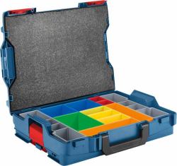 Bosch 1.600.A01.6NB caja para equipo Portaaccesorios de viaje rígido Azul (Bosch L-BOXX 102+ wypelnienie 12pcs)