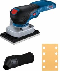 Bosch GSS 18V-13 PROFESSIONAL Lijadora rotorbital 1000 RPM 2000 OPM Negro, Azul, Rojo (Bosch Professional GSS 18V-13 Solo Akk)