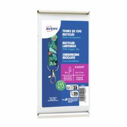 Avery R4828T tracolla Supporto per badge Tessuto Multicolore (Strap Badge Holder Fabric - Multicolour - Warranty: 12M)