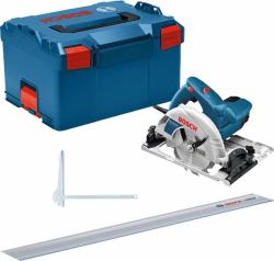 Bosch GKS 55+ GCE + FSN 1400 16,5 cm Negro, Azul 4700 RPM 1350 W (Bosch GKS 55+ GCE [FSN 1400 L])