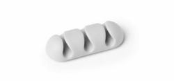 Cavoline Clip 3 Desk Cable - Holder Grey - Warranty: 12M