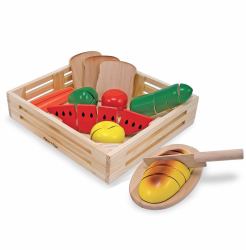 Melissa & Doug 487 juguete de arte y manualidades (Melissa and Doug - Cutting Food - [487)