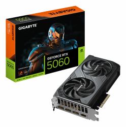 GIGABYTE GeForce RTX 5060 WINDFORCE OC 8G Scheda Grafica - 8GB GDDR7, 128bit, PCI-E 5.0, 2512 MHz Frequenza core, 3 x DisplayPort, 1 x HDMI, GV-N5060WF2OC-8GD (GIGA VGA 8GB RTX5060 WINDFORCE-2-OC 8...