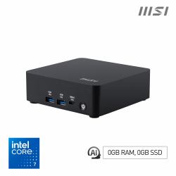 MSI Cubi NUC AI 1UMG i7 155H BB Cubo Negro BGA 2049 1,4 GHz (MSI Cubi NUC AI 1UMG Intel Core Ultra 7 155H Barebone)