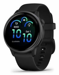 Garmin vívoactive 6 3,05 cm [1.2"] AMOLED 42 mm Digital 390 x 390 Pixeles Pantalla táctil Negro...