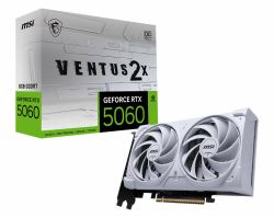 MSI GeForce RTX 5060 8G VENTUS 2X OC WHITE NVIDIA 8 GB GDDR7 