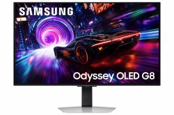 Samsung G81SF pantalla para PC 81,3 cm [32"] 3840 x 2160 Pixeles 4K Ultra HD OLED Plata 