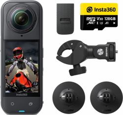 Insta360 X5 Motorcycle Bundle cámara para deporte de acción 72 MP 8K Ultra HD 25,4 / 1,28 mm [1 / 1.28"] Wifi 500 g (Insta360 X5 Motorcycle Bundle)