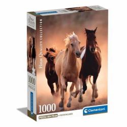 Clementoni Running Horses Puzzle rompecabezas 1000 pieza[s] Animales (Running Horses)