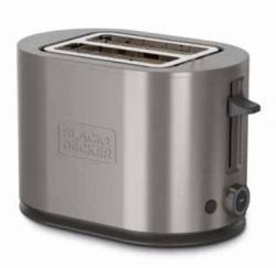 Black & Decker BXTOA901E 7 2 rebanada[s] 900 W Acero inoxidable (BLACK+DECKER Toaster 2 Slot Stainless)