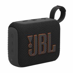 JBL Go 4, Sistema audio portatile waterproof e dustproof, Nero (JBL GO 4 Eco Ultra-kompakter Bluetooth)