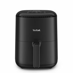 Tefal Easy Fry EY145810 freidora Sencillo 3 L Independiente 1300 W Freidora de aire caliente Negro (Tefal Easy Fry Compact 3L Schwarz EY14)
