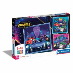 Clementoni Supercolor Batwheels Puzzle rompecabezas 48 pieza[s] Cómics (Batwheels)