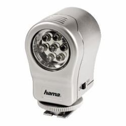 Hama LED Lamp "Magnum DigiLight" Flash de videocámara Plata (Hama Magnum DigiLight Kameralys)