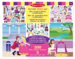 Melissa & Doug Reusable Sticker Pad - Princess Castle pegatina para niños (Melissa & Doug Naklejka wielokrotnego)