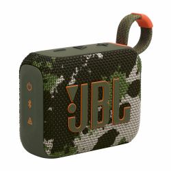 JBL Go 4, Sistema audio portatile waterproof e dustproof, Militare (JBL GO 4 Eco Ultra-kompakter Bluetooth)