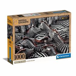 Clementoni Zebra Puzzle rompecabezas 1000 pieza[s] Animales (National)