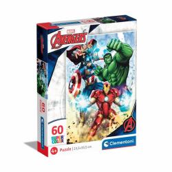 Clementoni Supercolor Marvel Avengers Puzzle rompecabezas 60 pieza[s] Cómics (Marvel)