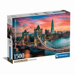 Clementoni High Quality Collection London Twilight Puzzle rompecabezas 1500 pieza[s] Paisaje (London)