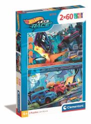 Clementoni 2x60 pcs Puzzles Kids Hotwheels (2x60 pcs Puzzles Kids Hotwheels)