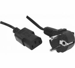 EXC 808031 cable de transmisión Negro 7,5 m Enchufe tipo F C13 acoplador 