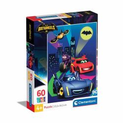 Clementoni Supercolor Batwheels Puzzle rompecabezas 60 pieza[s] Cómics (Batwheels)
