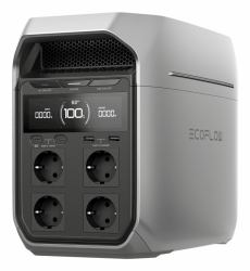 EcoFlow DELTA 3 Plus estación de energía portátil Fosfato de hierro-litio [LiFePo4] 1800 W 12,5 kg (Delta 3 PLUS - Portable - Powerstation EF-DL-H10-4 - Warranty: 12M)