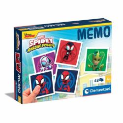 Clementoni Memo Spidey Juego De Cartas Memoria (Memo Spidey)