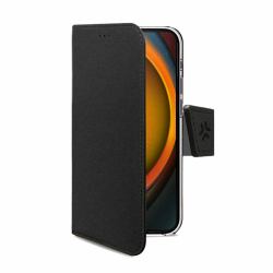 celly WALLY1070 funda para teléfono móvil 16,8 cm [6.6"] Funda cartera Negro 