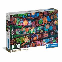 Clementoni High Quality Collection 39932 puzzle Puzzle rompecabezas 1000 pieza[s] Arte (1000 pcs. CB HQC Thai Floating Market)