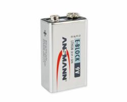 Ansmann 9V E-Block Batería de un solo uso Litio (ANSMANN Extreme Lithium 9-V-Block batt)