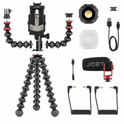 Joby JB01797-BWK tripode Smartphone/Cámara digital 3 pata[s] Negro, Rojo (Joby JB01797-BWK kamerastativ Smartpho)
