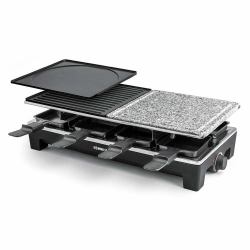 Rommelsbacher RCS 1350 parrilla de interior 8 personas[s] 1350 W Negro, Acero inoxidable (Rommelsbacher RCS 1350 raclette grill)