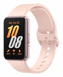 Samsung Galaxy Fit3 4,06 cm [1.6"] AMOLED 40 mm Digital 256 x 402 Pixeles Pantalla táctil Oro rosado (Samsung Galaxy Fit3 aktivitetssporer m)
