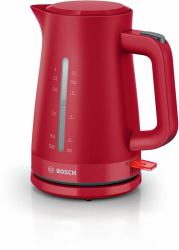Bosch TWK3M124 tetera eléctrica 1,7 L 2400 W Rojo (Bosch TWK3M124 elkedel 1,7 L 2400 W RÃ¸)