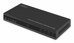 Digitus Controlador de videowall, 4 pantallas, 4K/30Hz (VIDEOWALL CONTR 4DISPL 4K/30HZ - 4DISPLAY 4K/60HZ HDMI USB-C BLK)