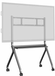 iiyama MD-CART02-S1 soporte para pantalla de señalización 2,18 m [86"] Gris (CART F/ 55-86IN DISPL 800X600MM - MAX100KG 3L SILVER/GREY)