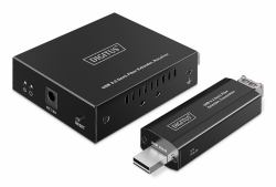 Digitus Extensor de fibra USB 3.2 Gen1, 5 Gbps, 4 puertos: 3x USB-A / 1x USB-C, 300 m (USB 3.2 FIBEREXTENDE 5GBPS 300M - 3XUSB-A1X-C LC MULTI-MODECABLE)