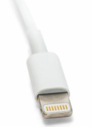grateq 85004 cable de conector Lightning 1,5 m Blanco 