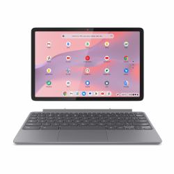 Lenovo Chromebook Duet 11M889 MediaTek 838 27,8 cm [10.9"] Pantalla táctil WUXGA 4 GB LPDDR4x-SDRAM 128 GB eMMC Wi-Fi 6 [802.11ax] ChromeOS Gris Inglés (Lenovo IdeaPad Chromebook Duet | 11" FHD+ ...